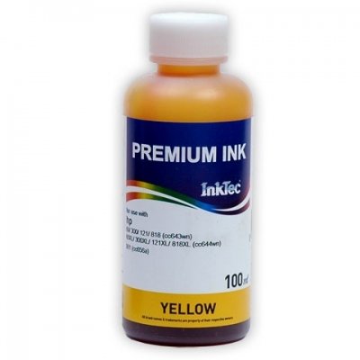  HP H4060-100MY (Yellow 121/121XL/901/901XL) 100 InkTec
