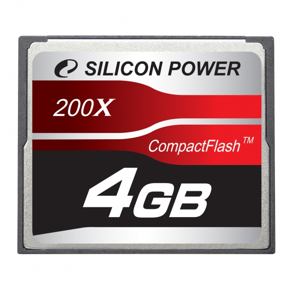   Compact Flash  4Gb Silicon Power 200X