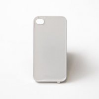 iPhone4 Чехол белый пластиковый, со вставкой под сублимацию арт.412