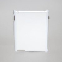 IPad mini Белый пластиковый чехол, со вставкой под сублимацию арт.101