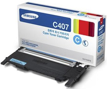 Samsung [CLT-C407S] (cyan,  1000 ,  CLP-320/325, CLX-3185)